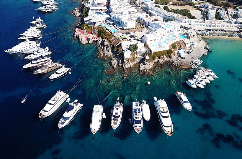luxury travels worldwide Mykonos Island Greece