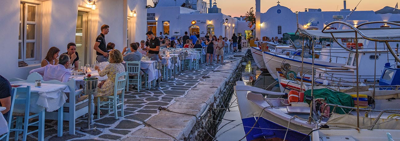Luxury holiday destination for couples Paros island