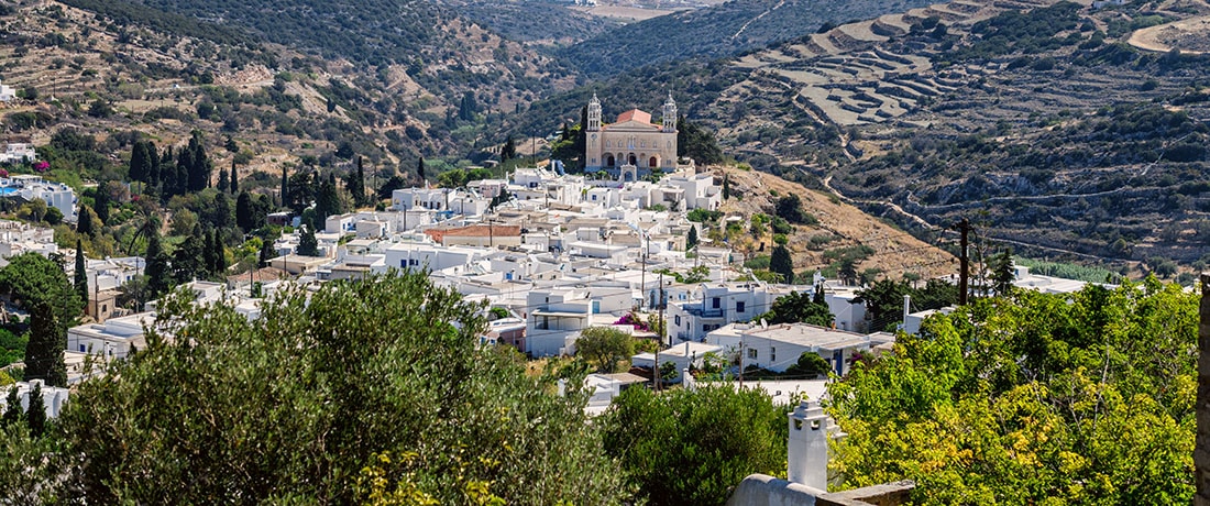 Travel savvy Lefkes village Paros island Greece