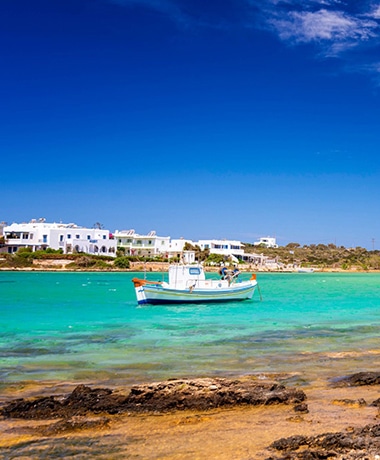affordable luxury vacations Antiparos