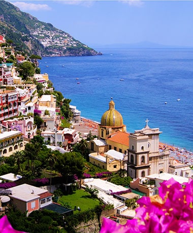 Amalfi coast Italy best place to have a post wedding celebration