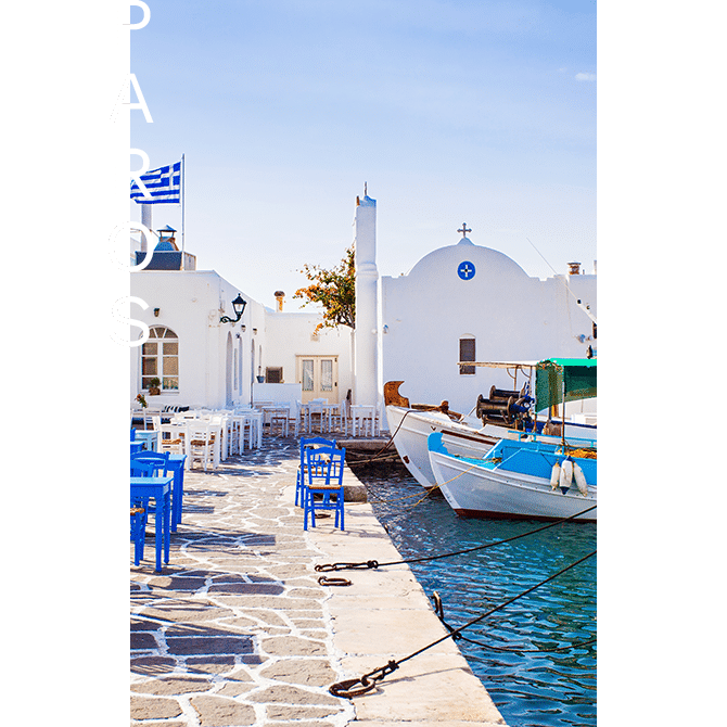 Naousa Paros island Greece luxury holiday packages